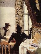 Edouard Vuillard Threading Spain oil painting artist